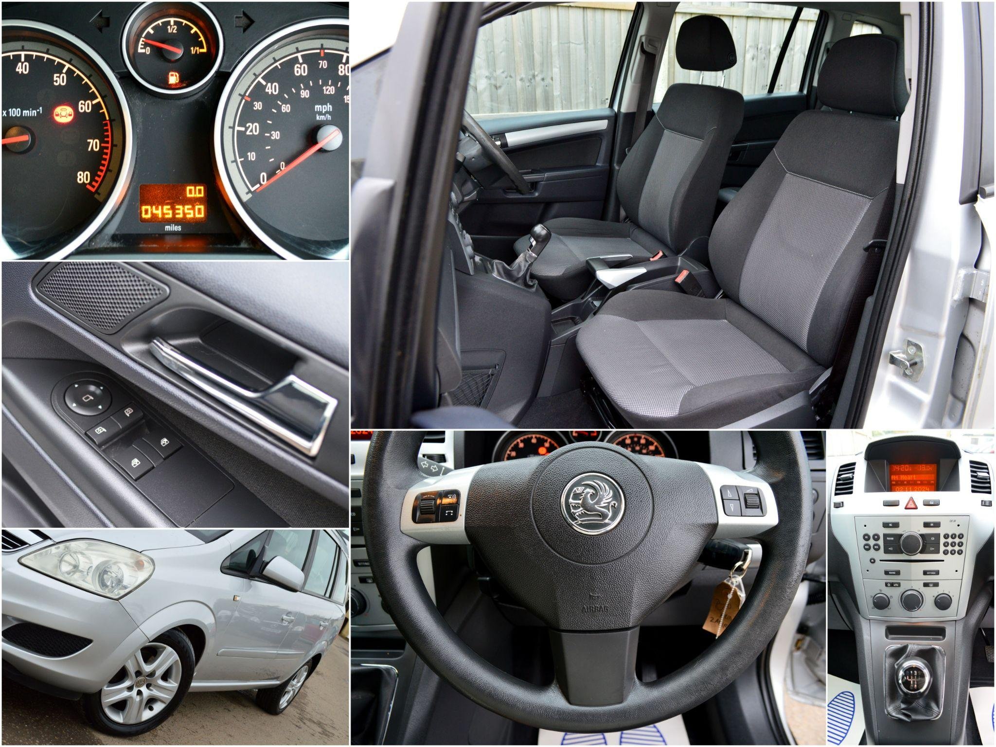 Used 2010 Vauxhall Zafira 1.6 16V Exclusiv Euro 4 5dr for sale in